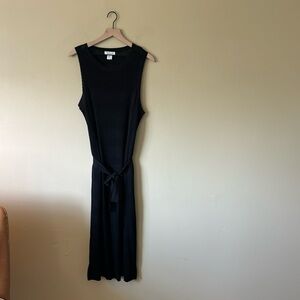 Rachel Zoe Crochet Midi Dress Size XL in Black